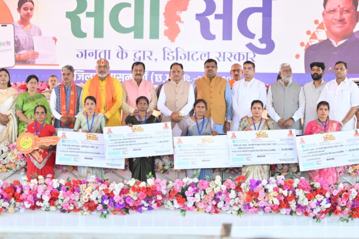 महतारी वंदन योजना: 67 लाख महिलाओं के खाते में 632 करोड़ ट्रांसफर, दुर्ग को 218 करोड़ के विकास कार्यों की सौगात