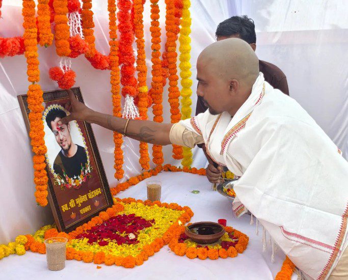 बीजापुर में दिवंगत पत्रकार मुकेश चंद्राकर को दी गई श्रद्धांजलि