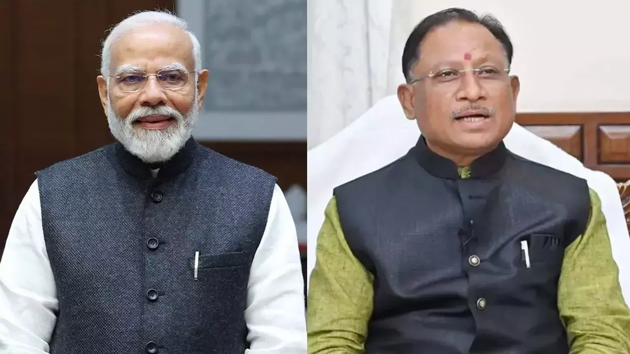 'छत्तीसगढ़ का हो रहा कायाकल्प', प्रधानमंत्री मोदी ने डेडियापाड़ा में की सीएम साय की सराहना