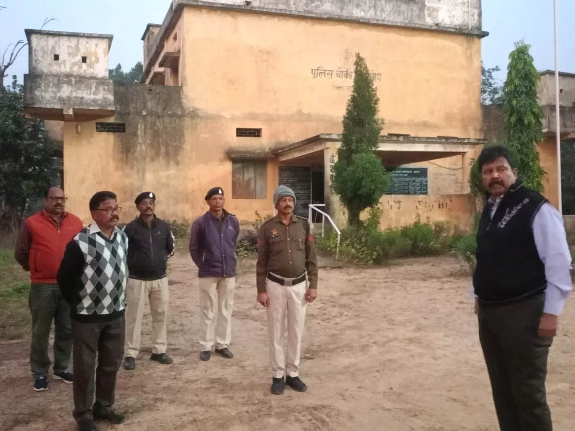 एसएसपी ने जांची बार्डर की सुरक्षा, खामियां मिलने पर थानेदार को फटकार; अवैध धान रोकने के कड़े निर्देश
